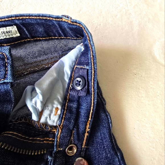 NWOT Girls 3T OshKosh super skinny blue jeans - Picture 7 of 7